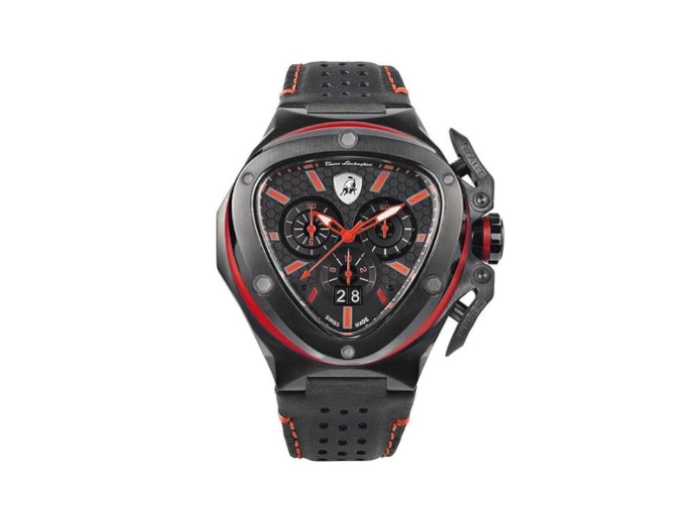 Reloj de Cuarzo Tonino Lamborghini Spyder X Red, 53 mm, Cronógrafo, T9XA