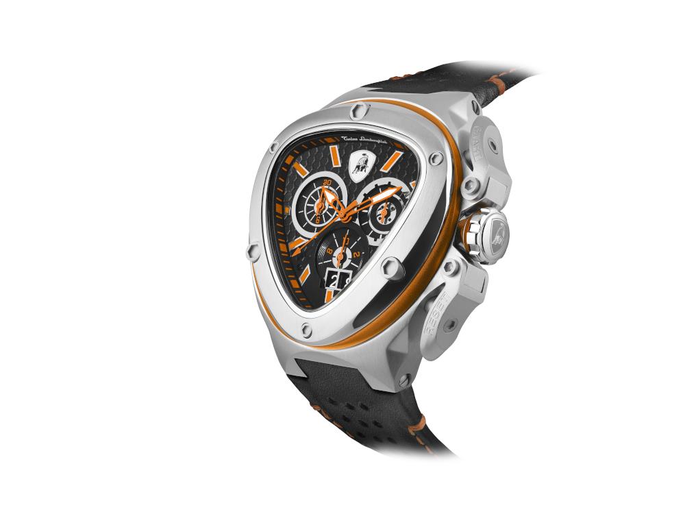 Reloj de Cuarzo Tonino Lamborghini Spyder X Naranja SS, 53 mm, Crono, T9XB-SS