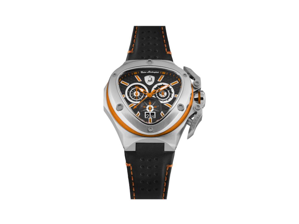Reloj de Cuarzo Tonino Lamborghini Spyder X Naranja SS, 53 mm, Crono, T9XB-SS