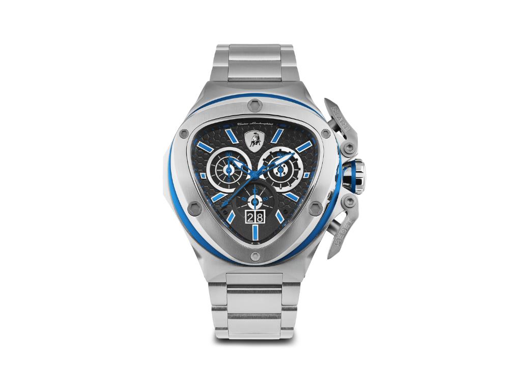 Reloj Cuarzo Tonino Lamborghini Spyder X SS Blue, 53 mm, Cronógrafo, T9XC-SS-B