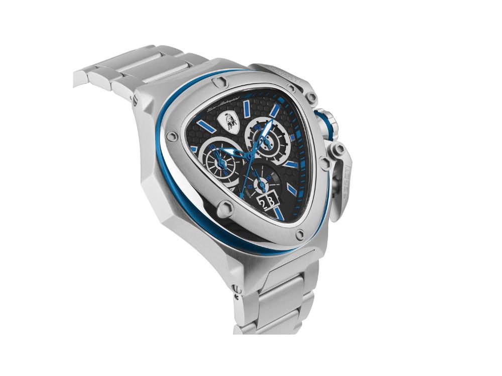Reloj Cuarzo Tonino Lamborghini Spyder X SS Blue, 53 mm, Cronógrafo, T9XC-SS-B