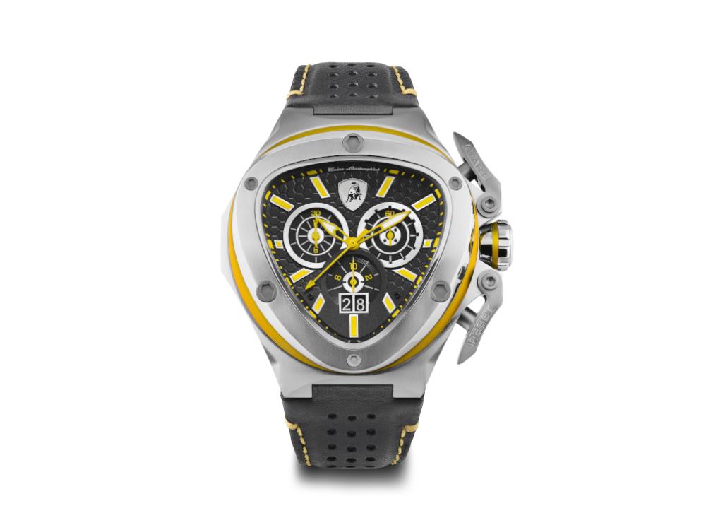 Reloj de Cuarzo Tonino Lamborghini Spyder X Amarillo SS, 53 mm, Crono, T9XE-SS