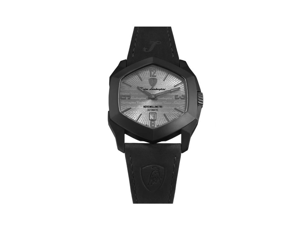 Reloj Automático Lamborghini Novemillimetri Gris, Titanio, 43 mm, TLF-T08-1