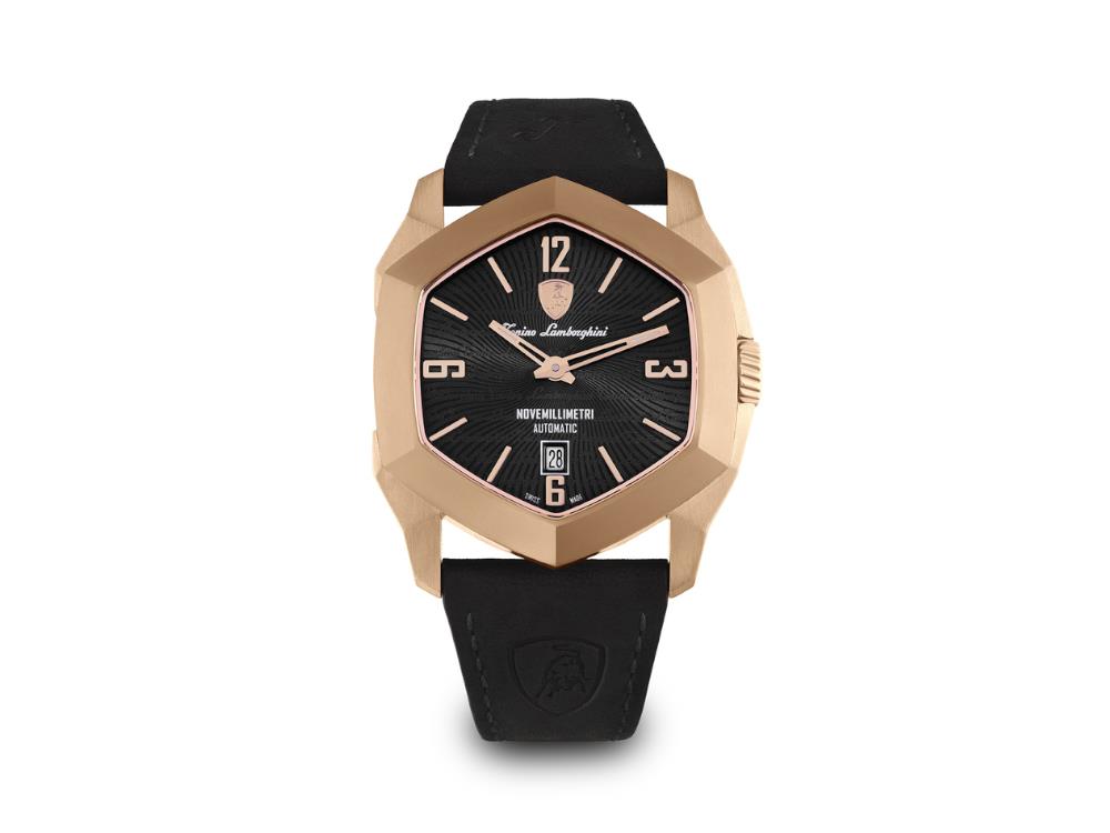 Reloj Automático Lamborghini Novemillimetri Oro Rosa, Titanio, 43 mm, TLF-T08-4