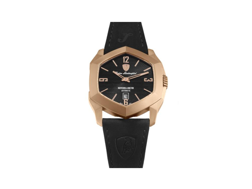 Reloj Automático Lamborghini Novemillimetri Oro Rosa, Titanio, 43 mm, TLF-T08-4