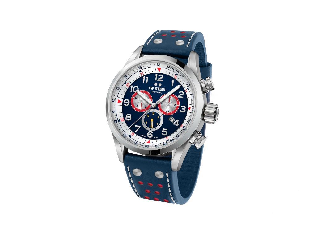 Reloj de Cuarzo TW Steel Red Bull Ampol Racing, Azul, Ed. Limitada, SVS310
