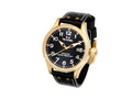 Reloj de Cuarzo TW Steel Volante, Negro, 45 mm, Correa de piel, 10 atm, VS104