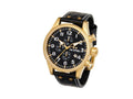 Reloj de Cuarzo TW Steel Volante, Negro, 48 mm, Correa de piel, 10 atm, VS115