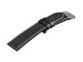 Correa U-Boat Accesorios, Piel, Negro, 20 mm., 1994/Z