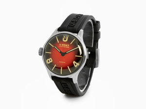 Reloj de Cuarzo U-Boat Capsoil Darkmoon Soleil Red SS, 40mm, 9500