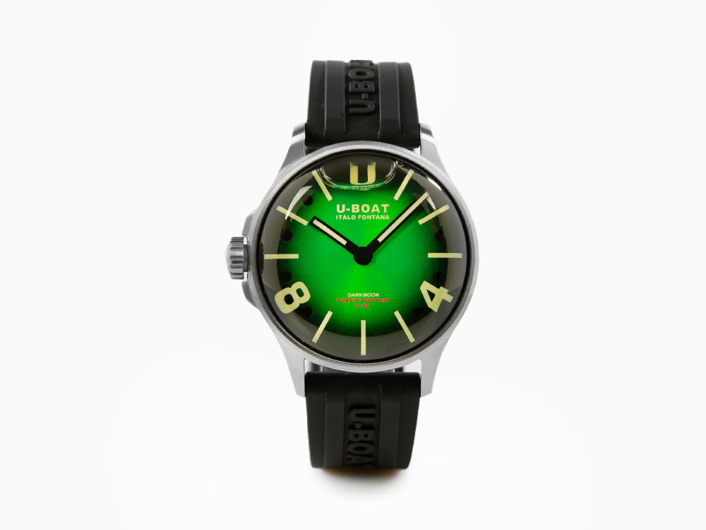 Reloj de Cuarzo U-Boat Capsoil Darkmoon Soleil, Verde, SS, 40 mm, 9502