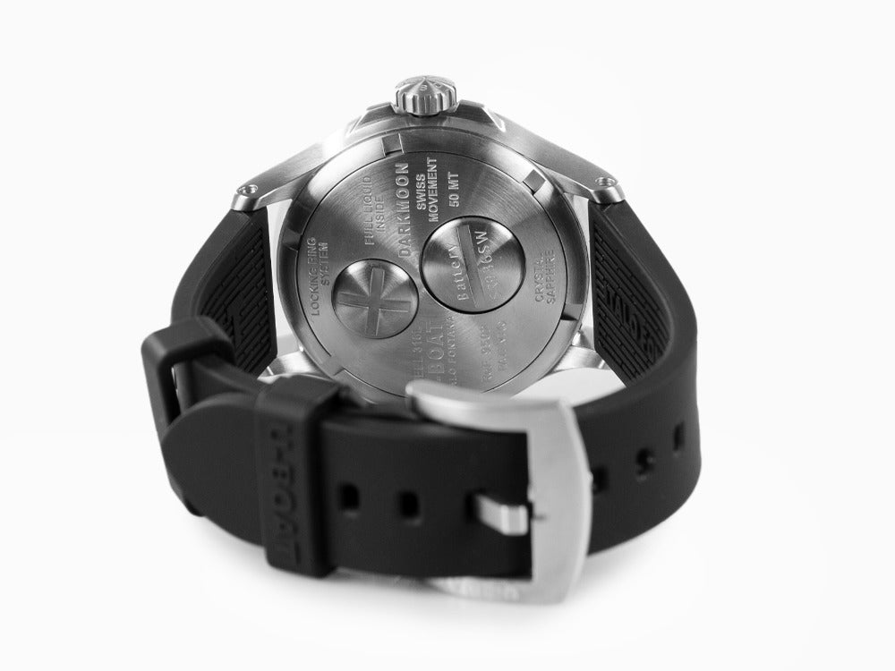 Reloj de Cuarzo U-Boat Capsoil Darkmoon Soleil, Verde, SS, 40 mm, 9502