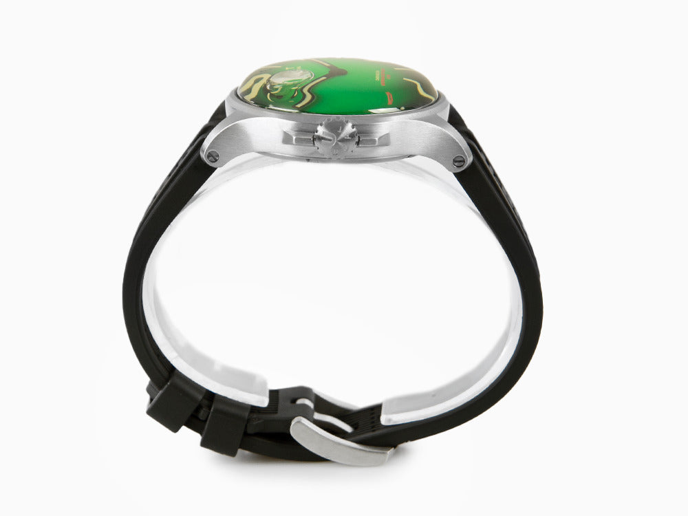 Reloj de Cuarzo U-Boat Capsoil Darkmoon Soleil, Verde, SS, 40 mm, 9502