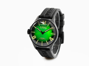 Reloj de Cuarzo U-Boat Capsoil Darkmoon Soleil, PVD, 40 mm, Verde, 9503