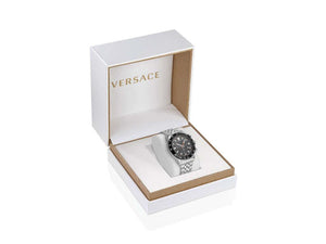 Reloj de Cuarzo Versace Hellenyium Chrono, Negro, 43 mm, VE2U00322