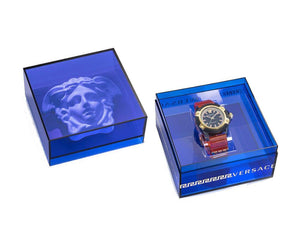 Reloj de Cuarzo Versace Icon Active Indiglo, Policarbonato, 43mm, VE6E00223