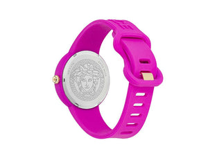 Reloj de Cuarzo Versace Medusa Pop, Silicona, Rosa, 39mm, VE6G00323