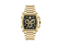 Reloj de Cuarzo Versace Dominus, PVD Oro, Negro, 42 x 49.50 mm,  VE6H00523