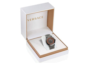 Reloj de Cuarzo Versace Medusa Infinite Gent, PVD, Negro, 47 mm, VE7E00723