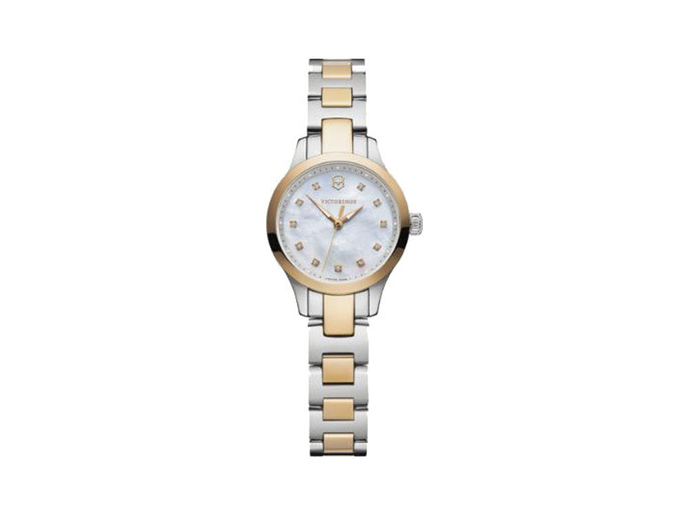 Reloj de Cuarzo Victorinox Alliance Ladies XS, Blanco, 28mm, V241877,