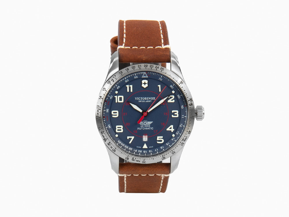 Reloj Automático Victorinox Airboss Mechanical, Azul, 42 mm, 10 atm, V241887