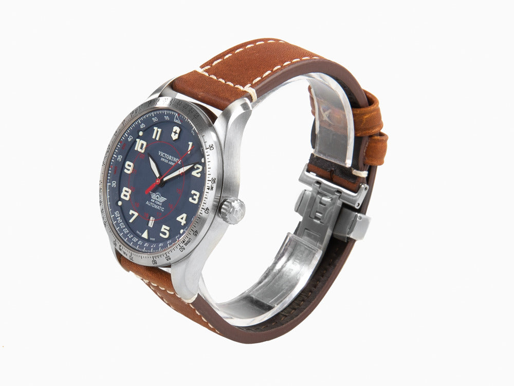 Reloj Automático Victorinox Airboss Mechanical, Azul, 42 mm, 10 atm, V241887