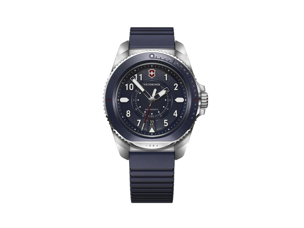 Reloj de Cuarzo Victorinox Journey, Acero Inoxidable 316L, Azul, 43 mm, V241975