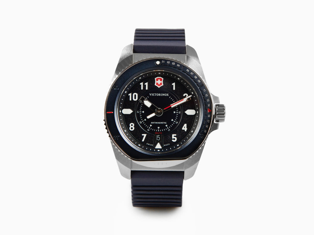 Reloj de Cuarzo Victorinox Journey, Acero Inoxidable 316L, Azul, 43 mm, V241975