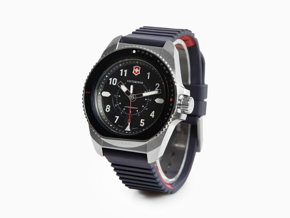 Reloj de Cuarzo Victorinox Journey, Acero Inoxidable 316L, Azul, 43 mm, V241975