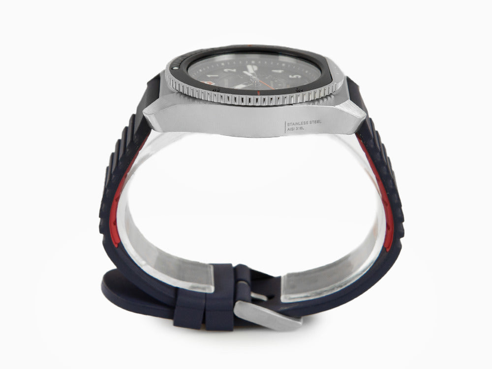 Reloj de Cuarzo Victorinox Journey, Acero Inoxidable 316L, Azul, 43 mm, V241975