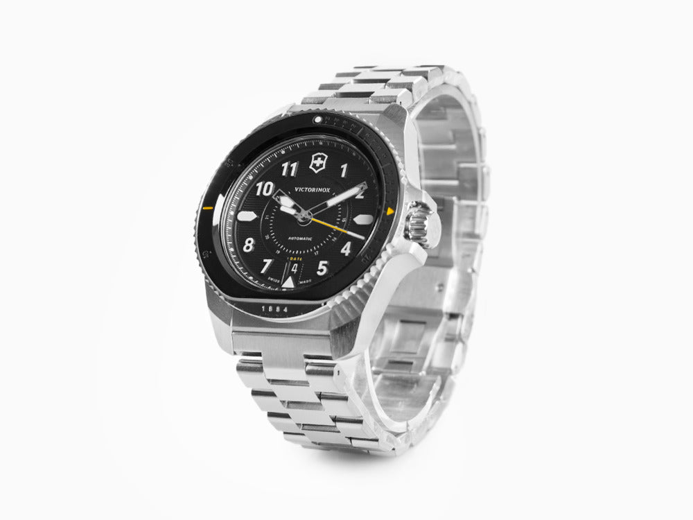 Reloj Automático Victorinox Journey 1884, Negro, 43 mm, 20 atm, V241981