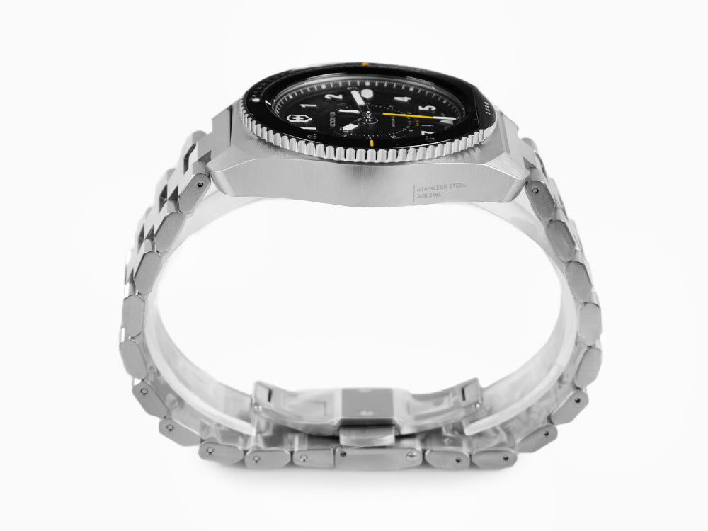 Reloj Automático Victorinox Journey 1884, Negro, 43 mm, 20 atm, V241981