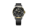 Reloj de Cuarzo Victorinox Journey 1884, Negro, 43 mm, PVD de Oro, V242014
