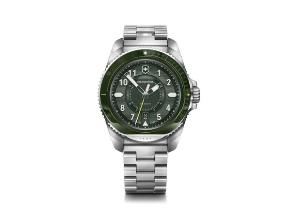 シンボラー ur bw Reloj Automático Victorinox Journey 1884, Verde, 43 mm, V242015