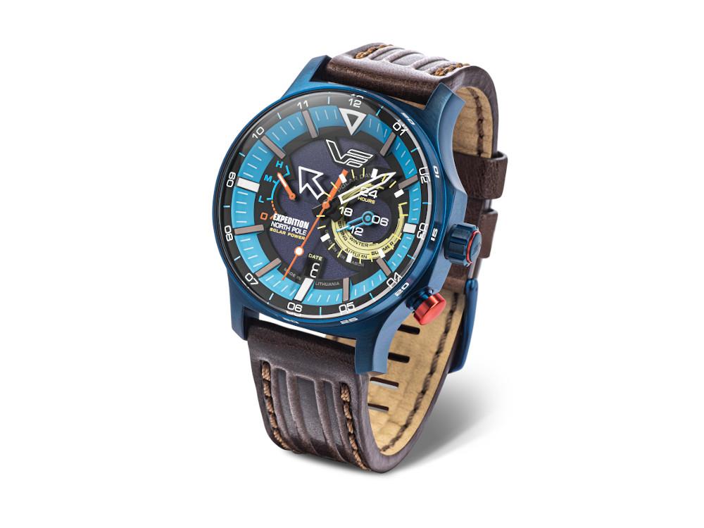 Reloj Cuarzo Vostok Europe Expedition North Pole Polar Ice, Azul, VS57-595D736