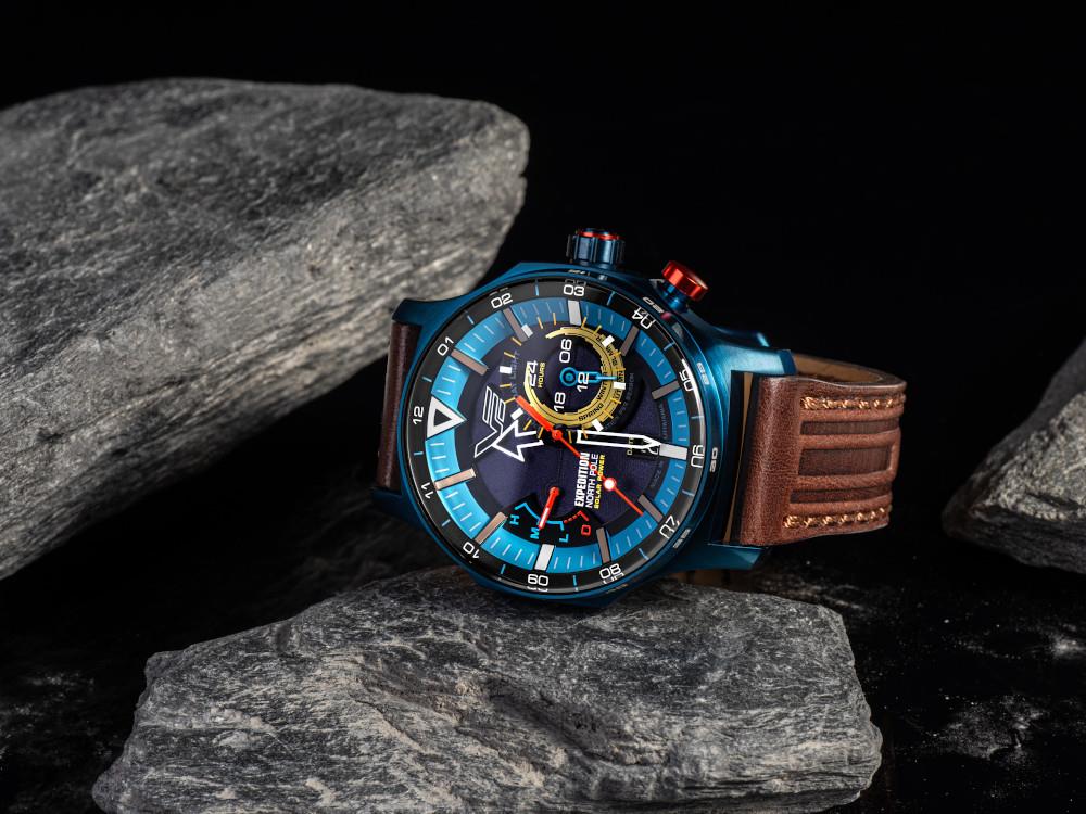 Reloj Cuarzo Vostok Europe Expedition North Pole Polar Ice, Azul, VS57-595D736