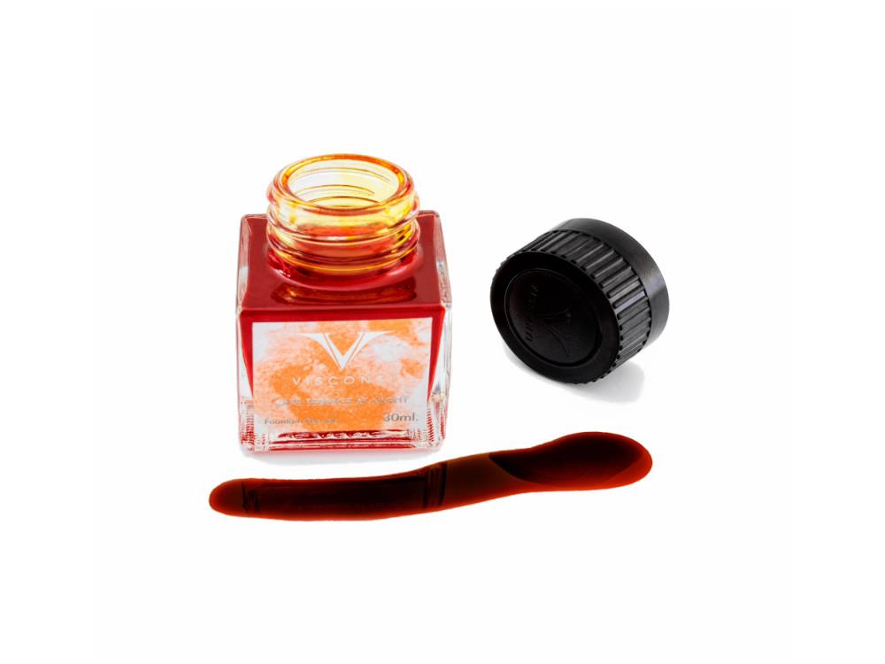 Tintero Visconti Cafè Terrace at Night, 30ml, Naranja, Cristal, INKVG-30ML58