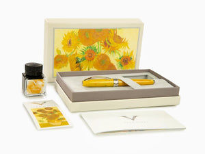 Pluma Estilográfica Visconti Van Gogh Sunflowers, Resina, KP12-05-FP