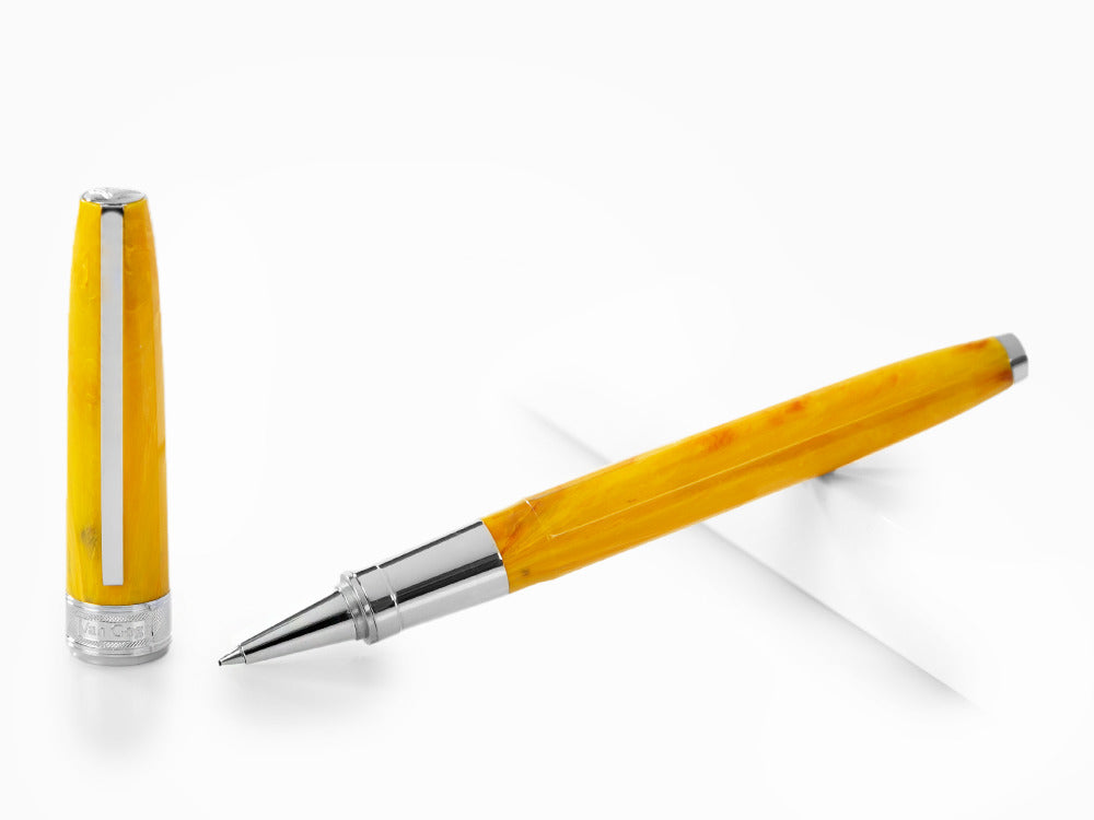 Roller Visconti Van Gogh Sunflowers, Resina Acrílica, Amarillo KP12-05-RB