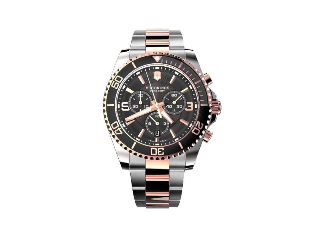Reloj de Cuarzo Victorinox Maverick Chronograph, Negro, 43 mm, V241952
