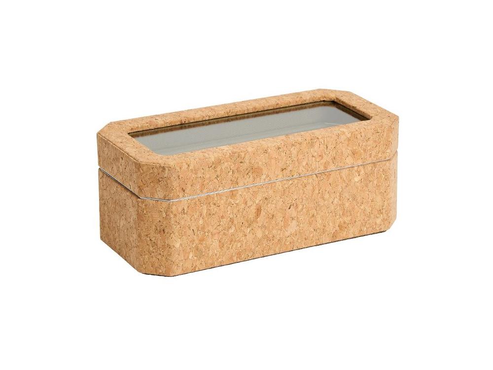 Caja de relojes WOLF Cortica, 4 Relojes, Corcho, 668261