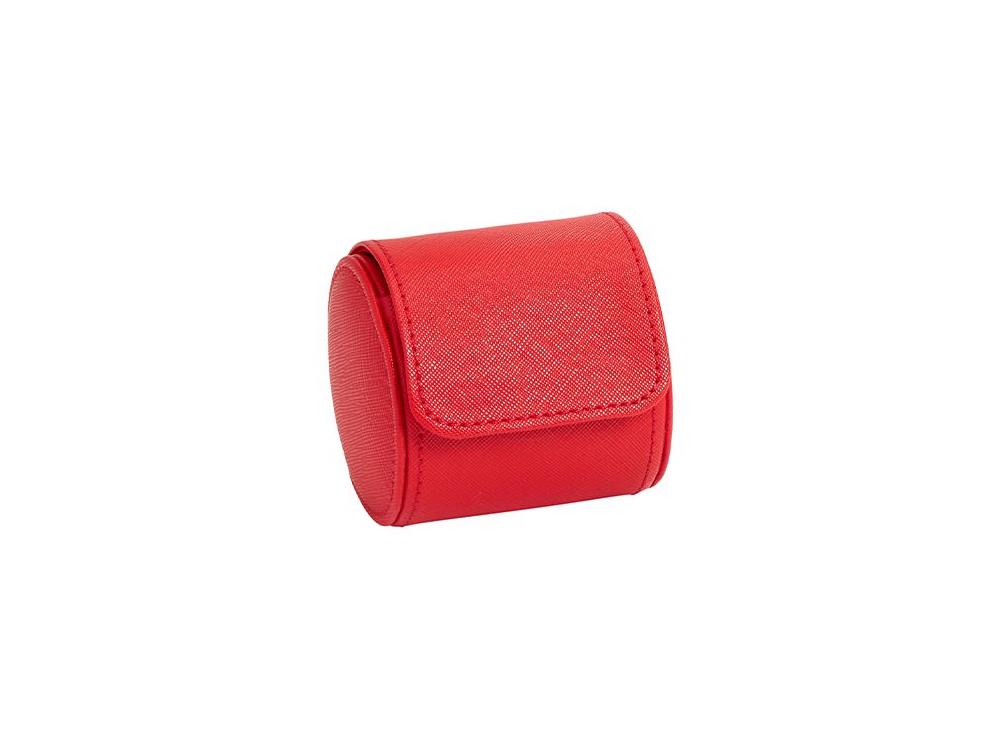 Estuche de relojes WOLF Tutti Frutti, 1 Reloj, Rojo, Piel Vegana, 680172