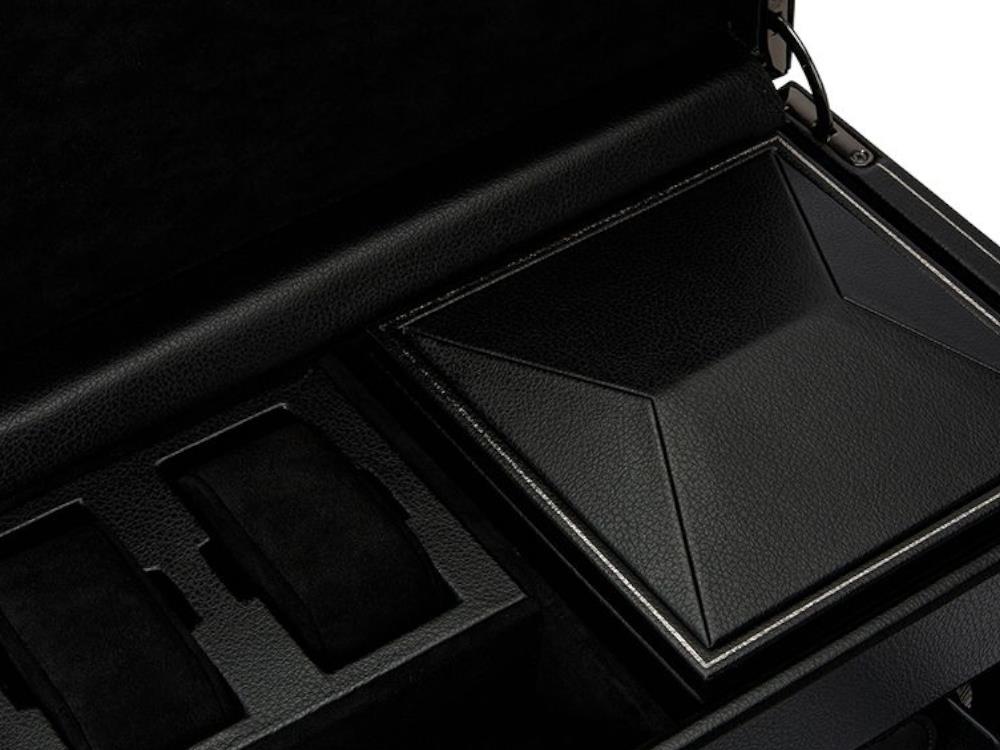 Rotor de relojes WOLF British Racing 2 Relojes, Negro, 792202