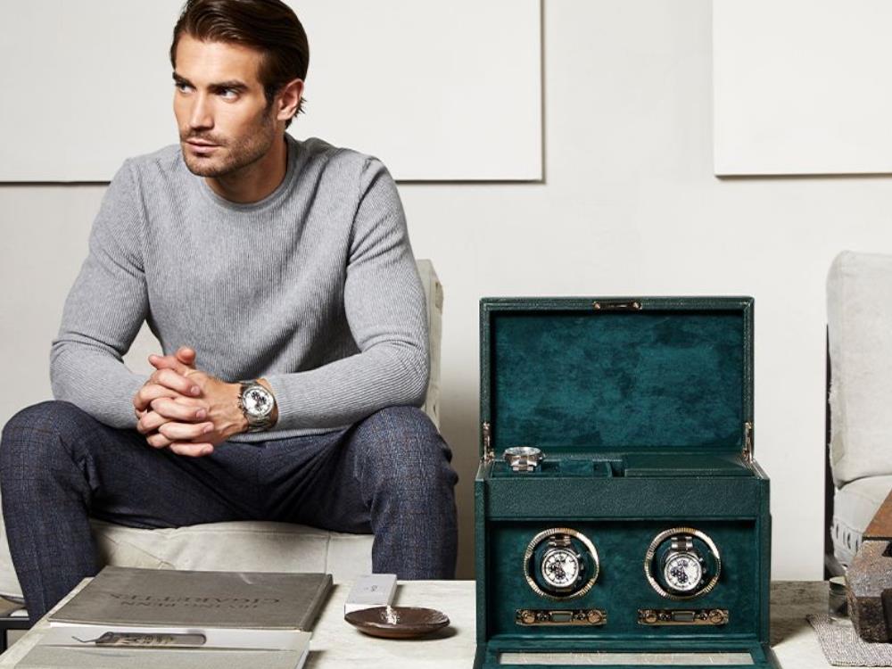 Rotor de relojes WOLF British Racing 2 Relojes, Verde, 792241