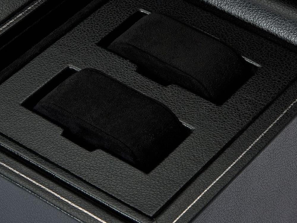 Rotor de relojes WOLF British Racing, 3 Relojes, Negro, 792302