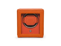 Rotor de relojes WOLF Cub, 1 Reloj, Naranja, Piel Vegana, 461139