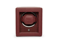 Rotor de relojes WOLF Cub, 1 Reloj, Rojo, Piel Vegana, 461126
