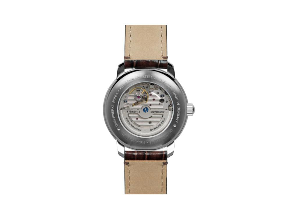 Reloj Automático Zeppelin LZ 120 Bodensee, Verde, 40cm, Correa de piel, 8160-4