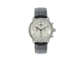 Reloj de Cuarzo Zeppelin 100 Years Zeppelin Ed. 1, Blanco, 42 mm, Día, 7690-1